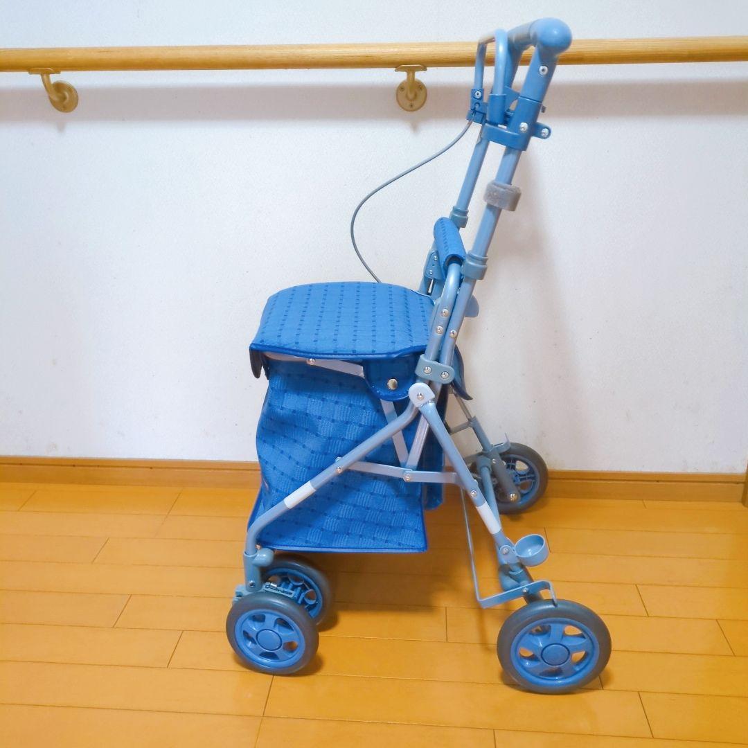 ✨美品✨島製作所 シルバーカー Rhythm リズム RWC 人気のブルー♪