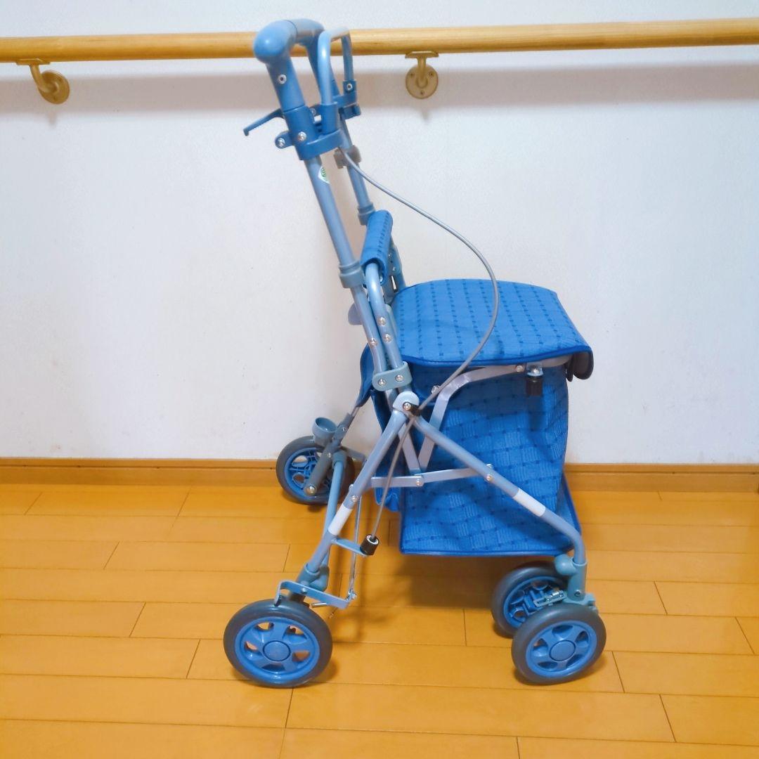 ✨美品✨島製作所 シルバーカー Rhythm リズム RWC 人気のブルー♪