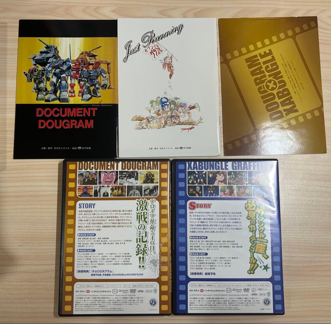 劇場版 ドキュメント 太陽の牙ダグラム/ザブングル グラフィティ DVD