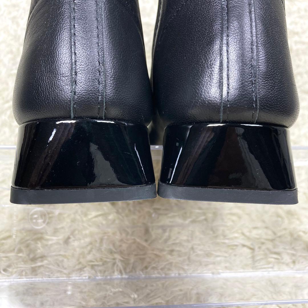 『未使用級』repetto レペット サイドゴアブーツ ショートブーツ ブラック