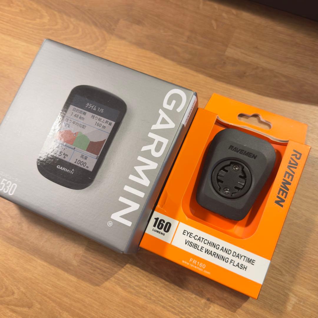 GARMIN EDGE 530 x RAVEMEN FR160 セット