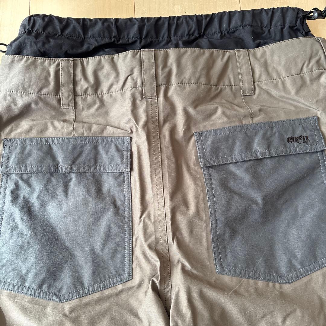 greenclothing 4pockets pants グリーン 4ポケ