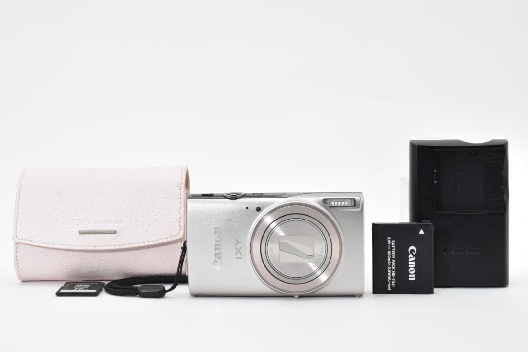 【美品 ケース＆SD付き】キャノン Canon IXY650