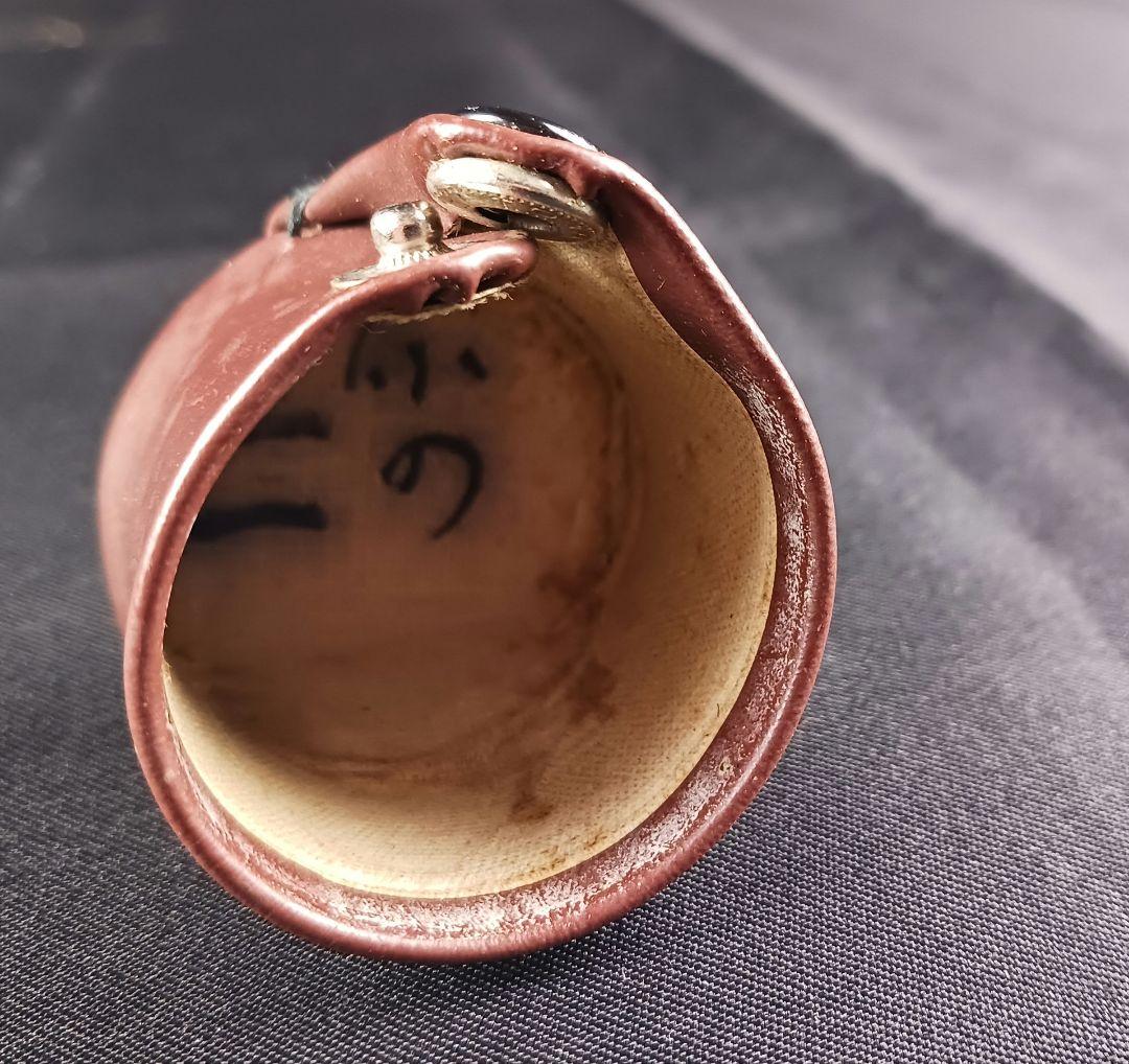 Y3110-5 琴古流 尺八 在銘 銀三線 全長64㎝ 竹製