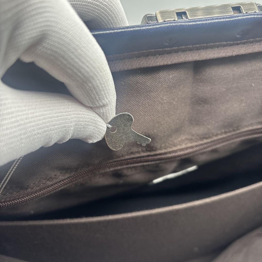 美品 YOUTA ヨータ ダレスバッグ 豊岡鞄 ビジネス リュック ネイビー