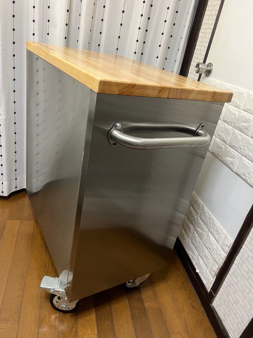 ステンレススチール製引き出しキャビネット・DIYツールワゴン