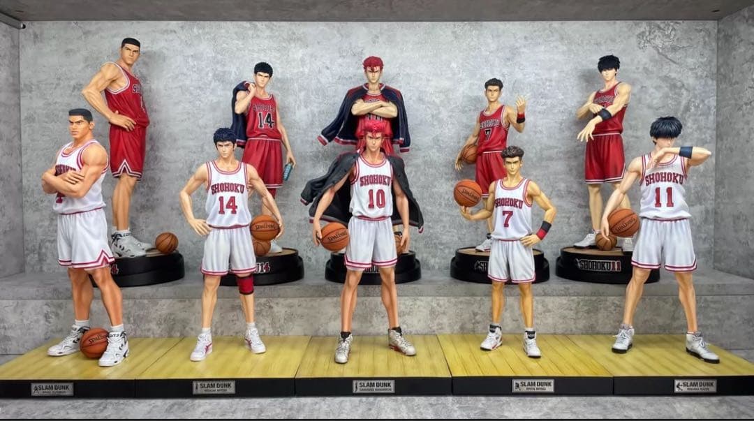 SLAMDUNK 宮城リョータ 赤服 ガレージキット ガレキ スタチュー ①③