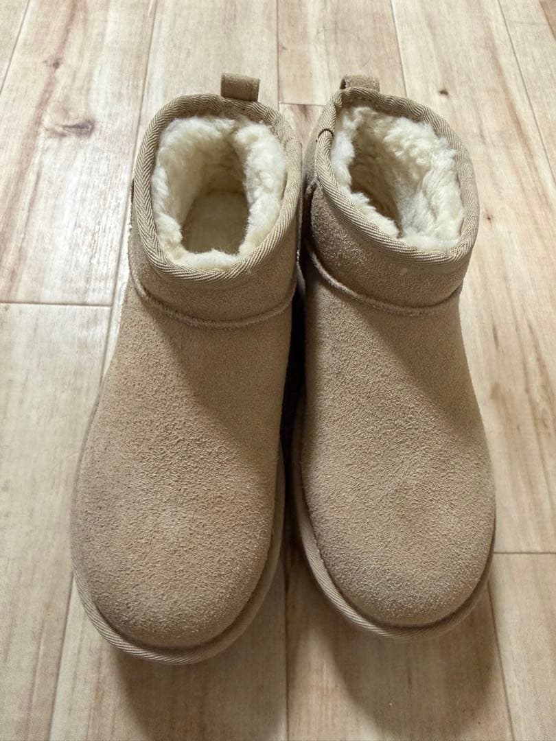 UGG クラシック ウルトラミニ プラットフォーム 厚底 サンド 23cm