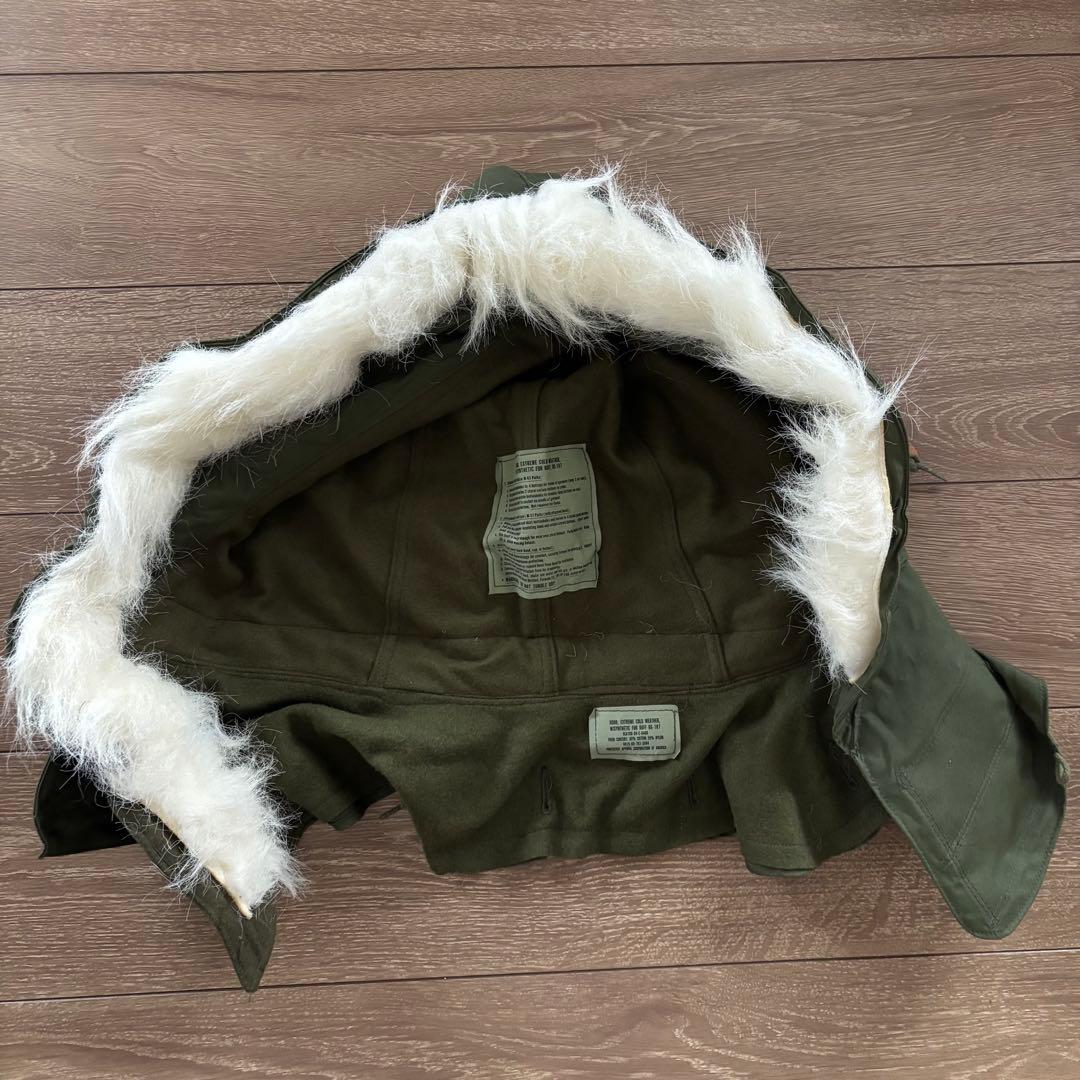 希少　Sサイズ　米軍実物　フルセット　70S M-65 フィッシュテールパーカー