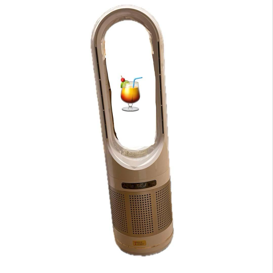 acun 様 未使用）空気清浄機付きファンヒーター タワーファン セラミックヒー