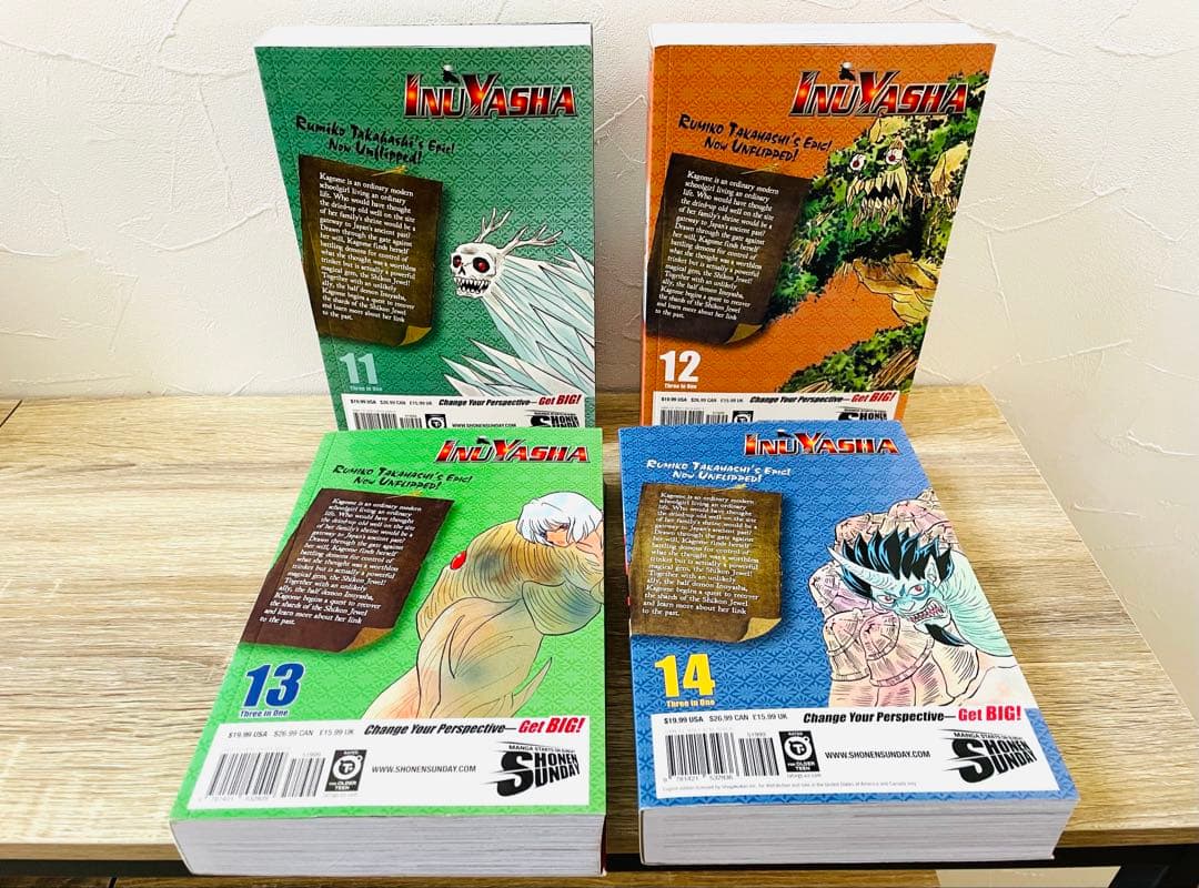 北米版★犬夜叉　INUYASHA 漫画　 16冊セット(2・16巻なし)