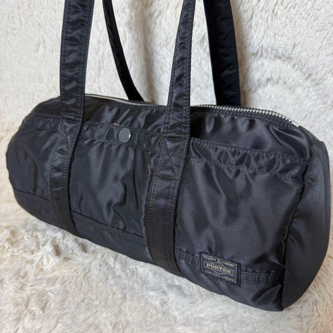 極美品　PORTER　ポーター　タンカー　ミニボストンバッグ　Lサイズ　ブラック