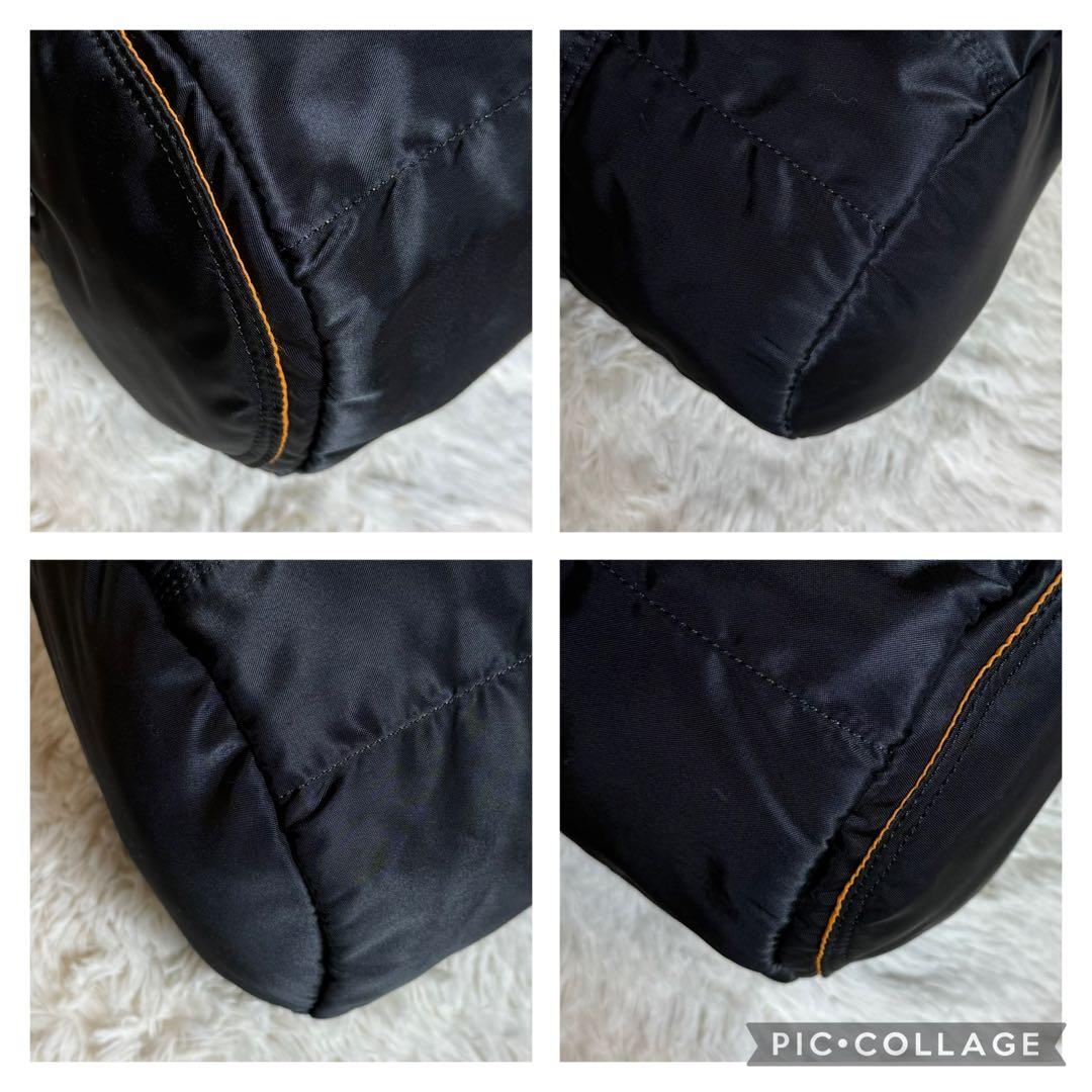 極美品　PORTER　ポーター　タンカー　ミニボストンバッグ　Lサイズ　ブラック