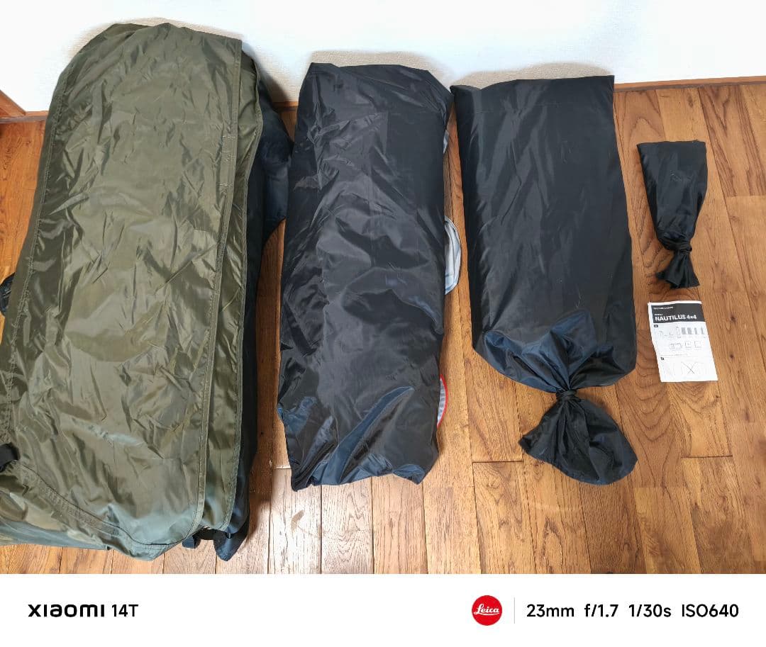 未使用品 THE NORTH FACE NAUTILUS 4x4 キャンプテント