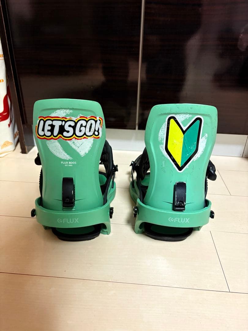 FLUX BDS F22 XFビンディング Mサイズ グリーン