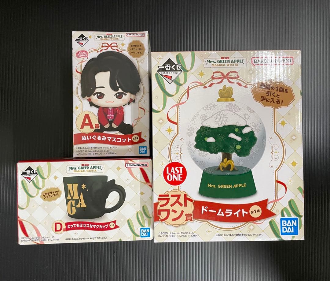 Mrs. GREEN APPLE 1番くじ A.D.ラストワン