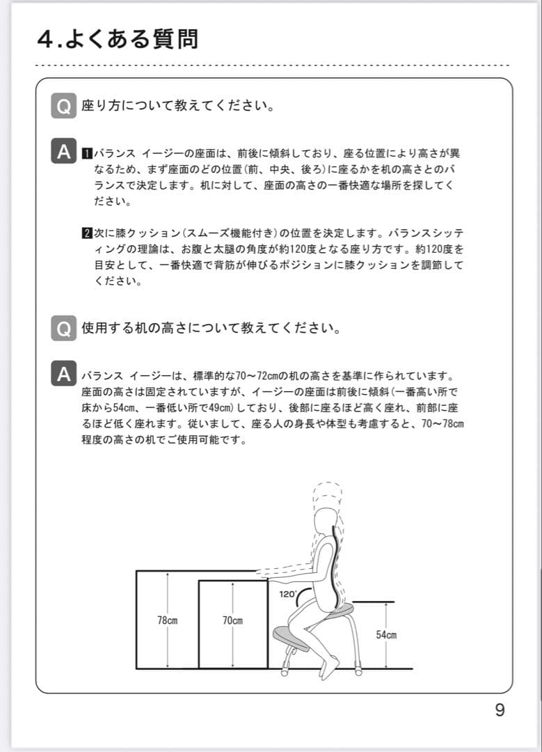 balance Easy バランス イージー⭐︎ブラウンカバー付き