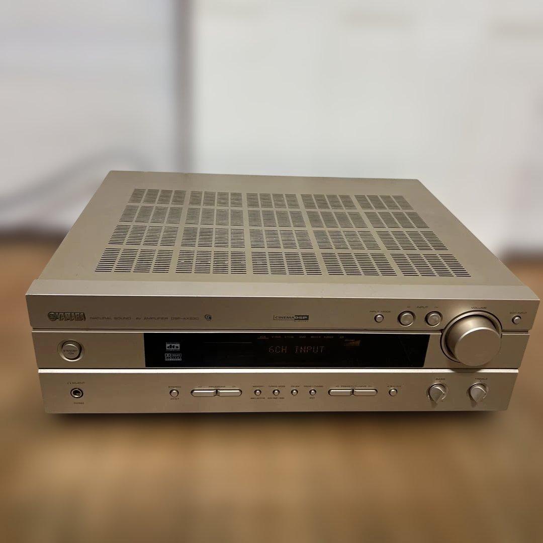 Yamaha DSP-AX530 AVアンプ ゴールド中古品です。
