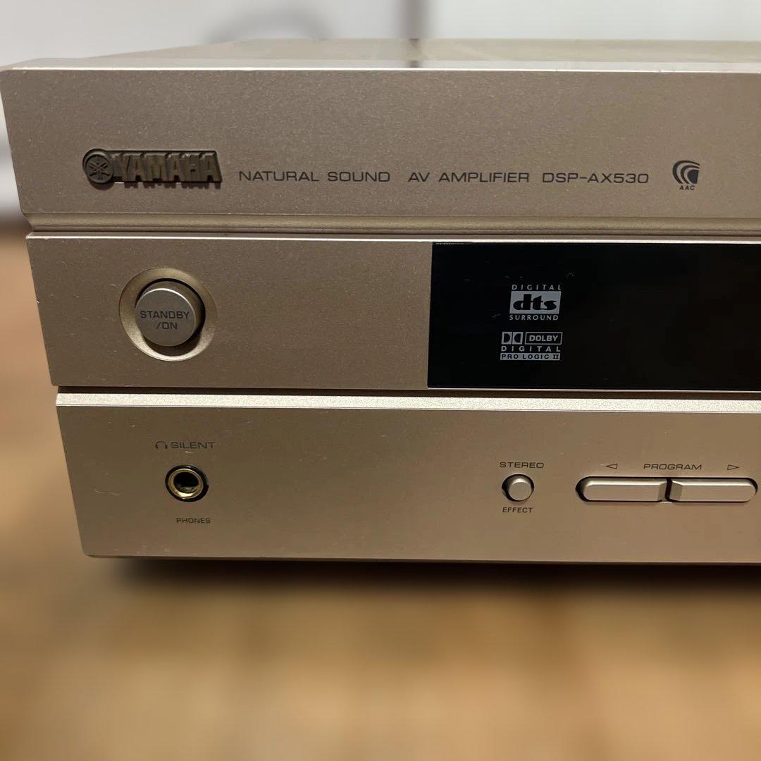 Yamaha DSP-AX530 AVアンプ ゴールド中古品です。