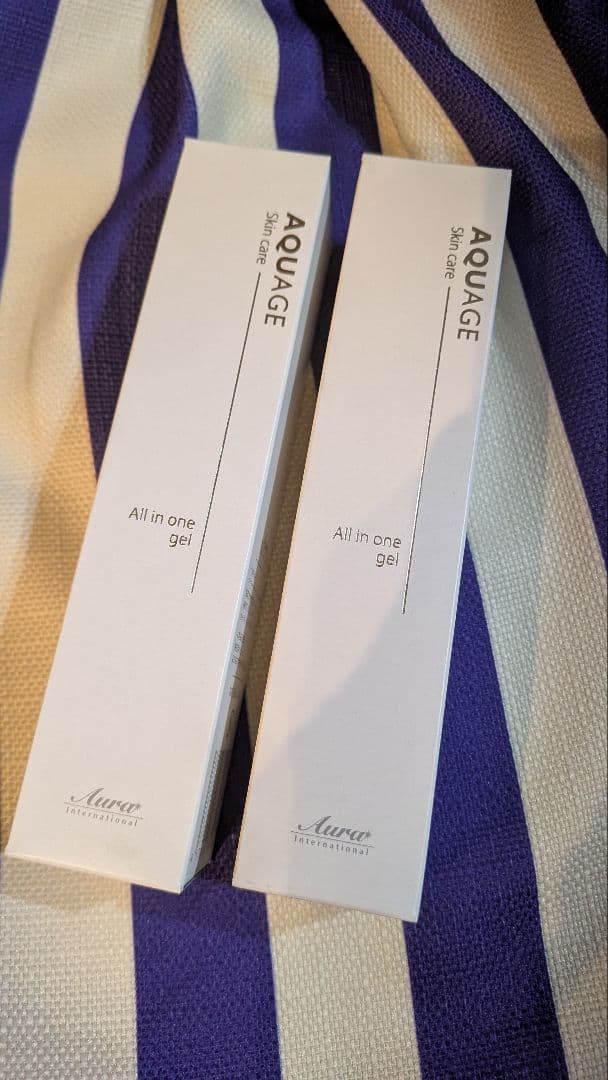 AQUAGE All in one gel 2本セット