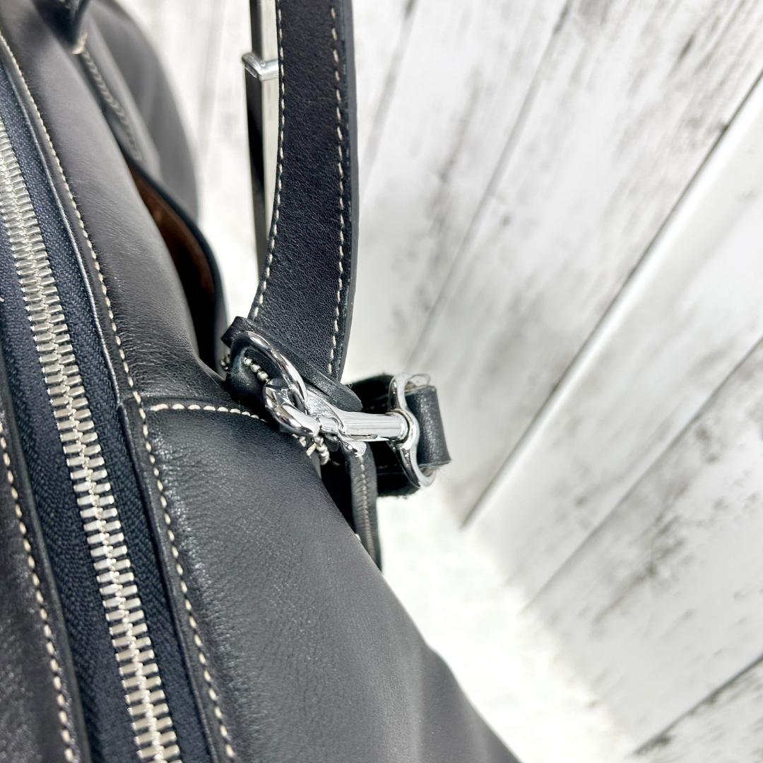 【美品】コーチ coach ボストンバッグ 2way 旅行用バッグ オールレザー