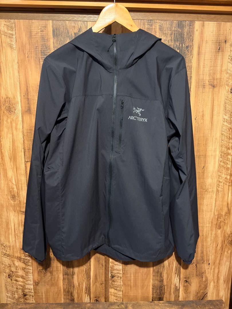 美品 ARC'TERYX アークテリクス スコーミッシュ フーディM ブラック