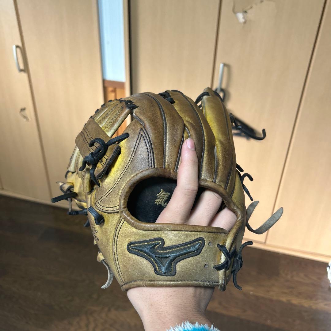 ミズノ　硬式用　左　外野手用　グローブ