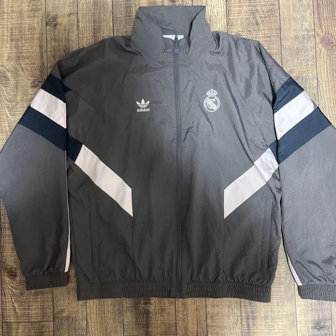 adidas レアル・マドリード ナイロンジャケット M