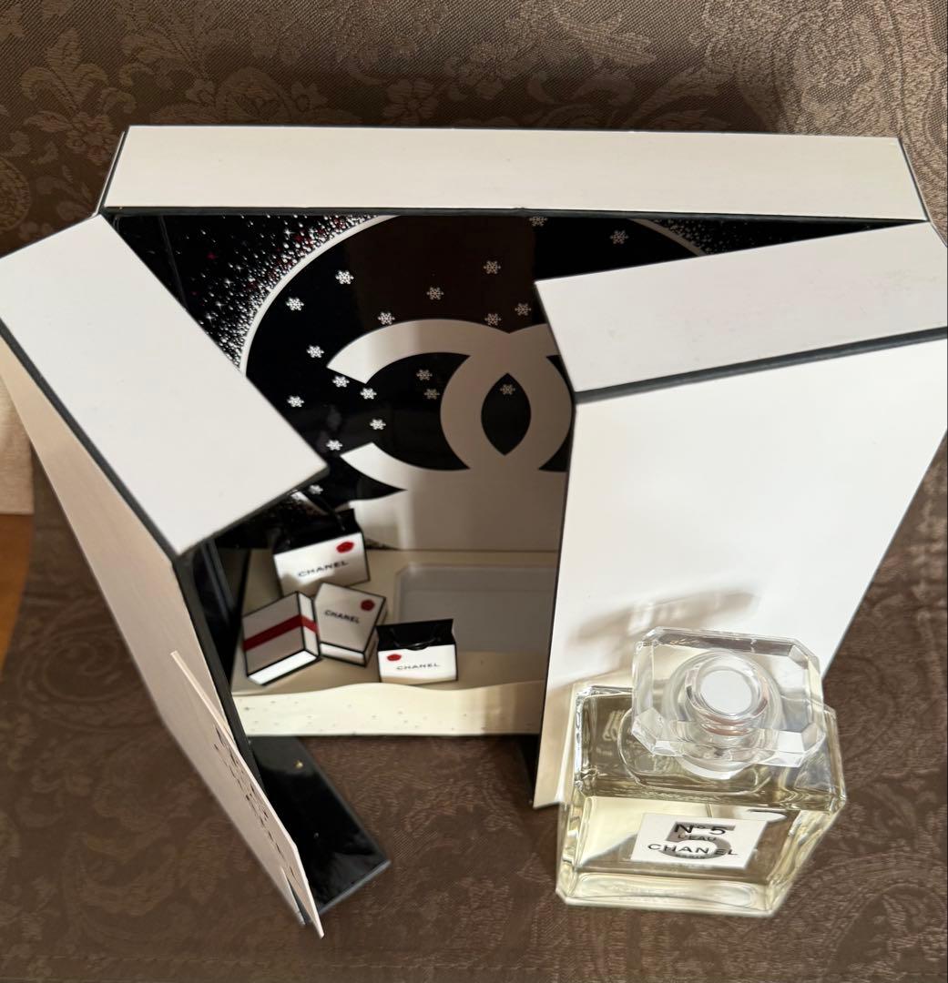 シャネル N°5 ロー オードゥ トワレット シアター コフレ、クリスマス、美品