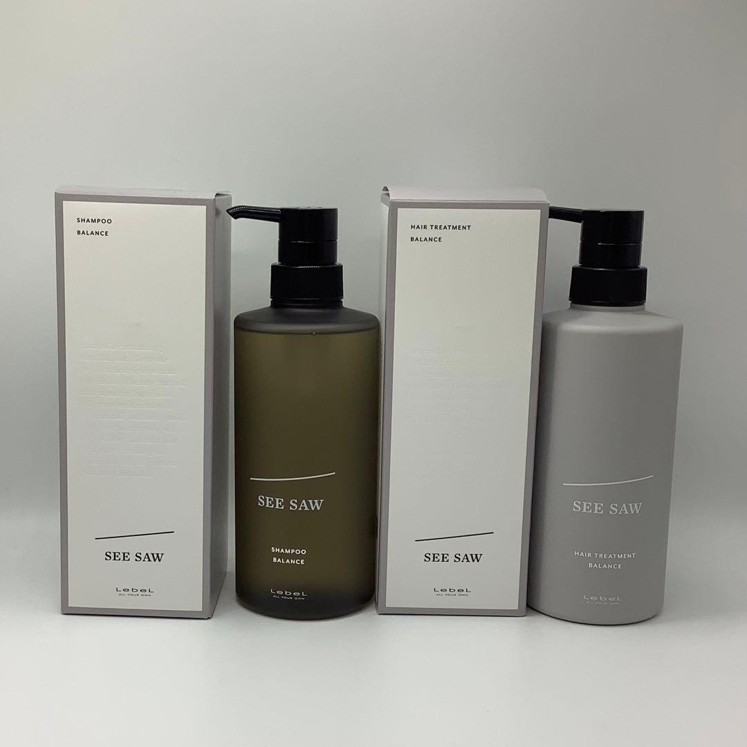SEE SAW バランス　シャンプー & トリートメント 500mlセット