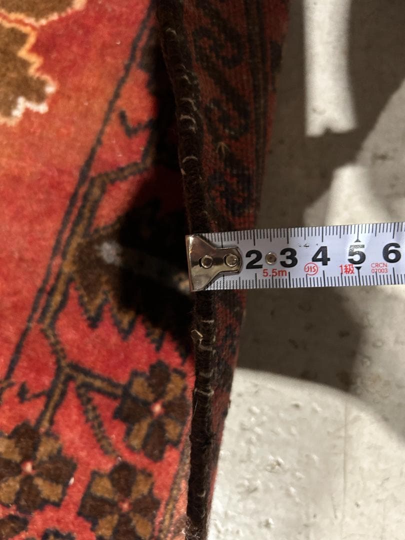 【Vintage rug】アフガニスタン産｜189 × 107cm｜バルーチ族