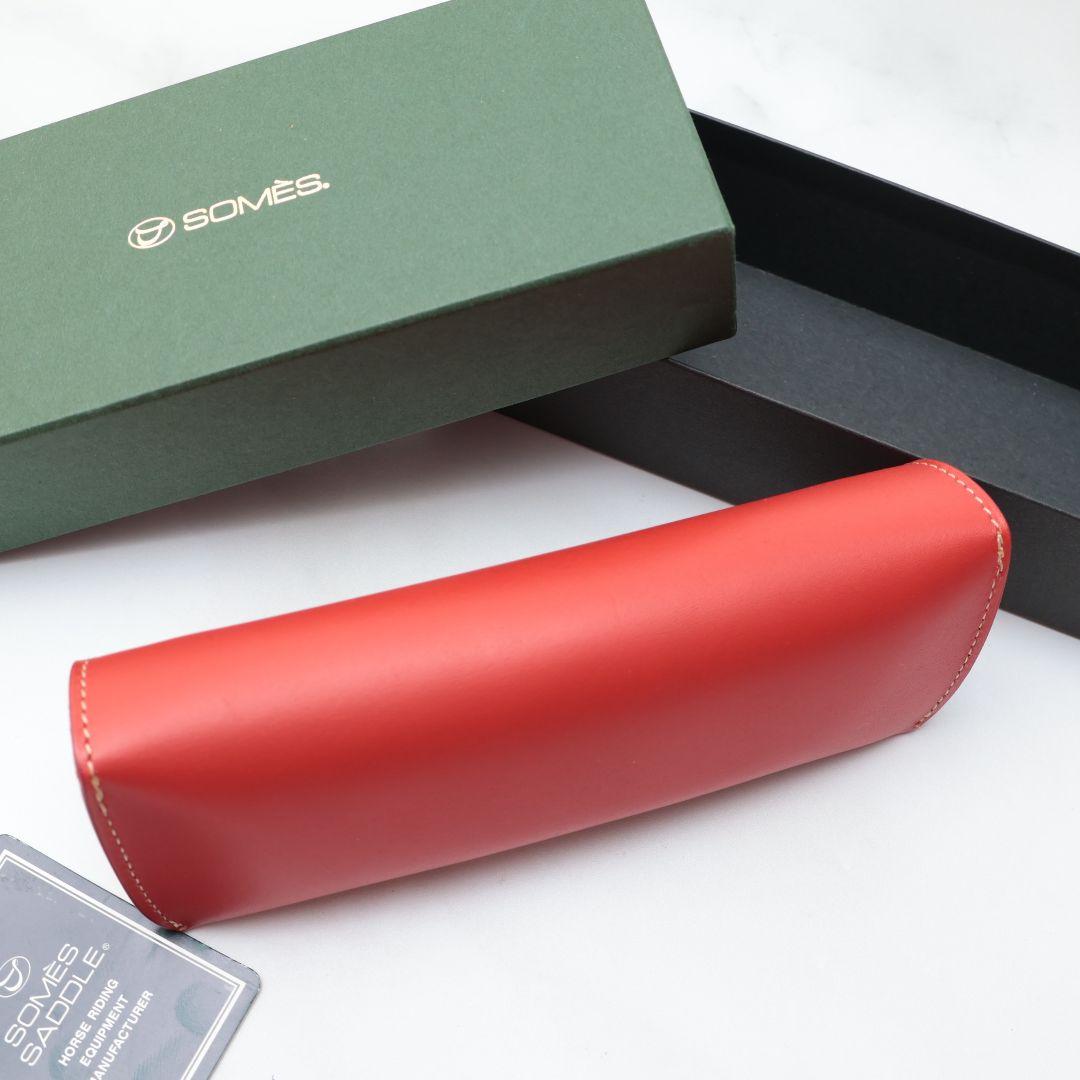 未使用 ソメスサドル 金子眼鏡 メガネケース