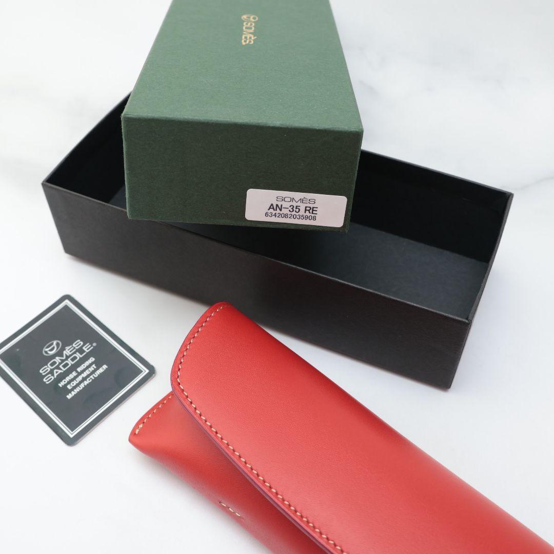 未使用 ソメスサドル 金子眼鏡 メガネケース