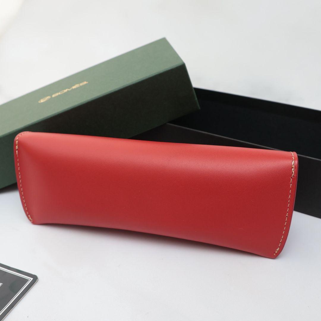 未使用 ソメスサドル 金子眼鏡 メガネケース