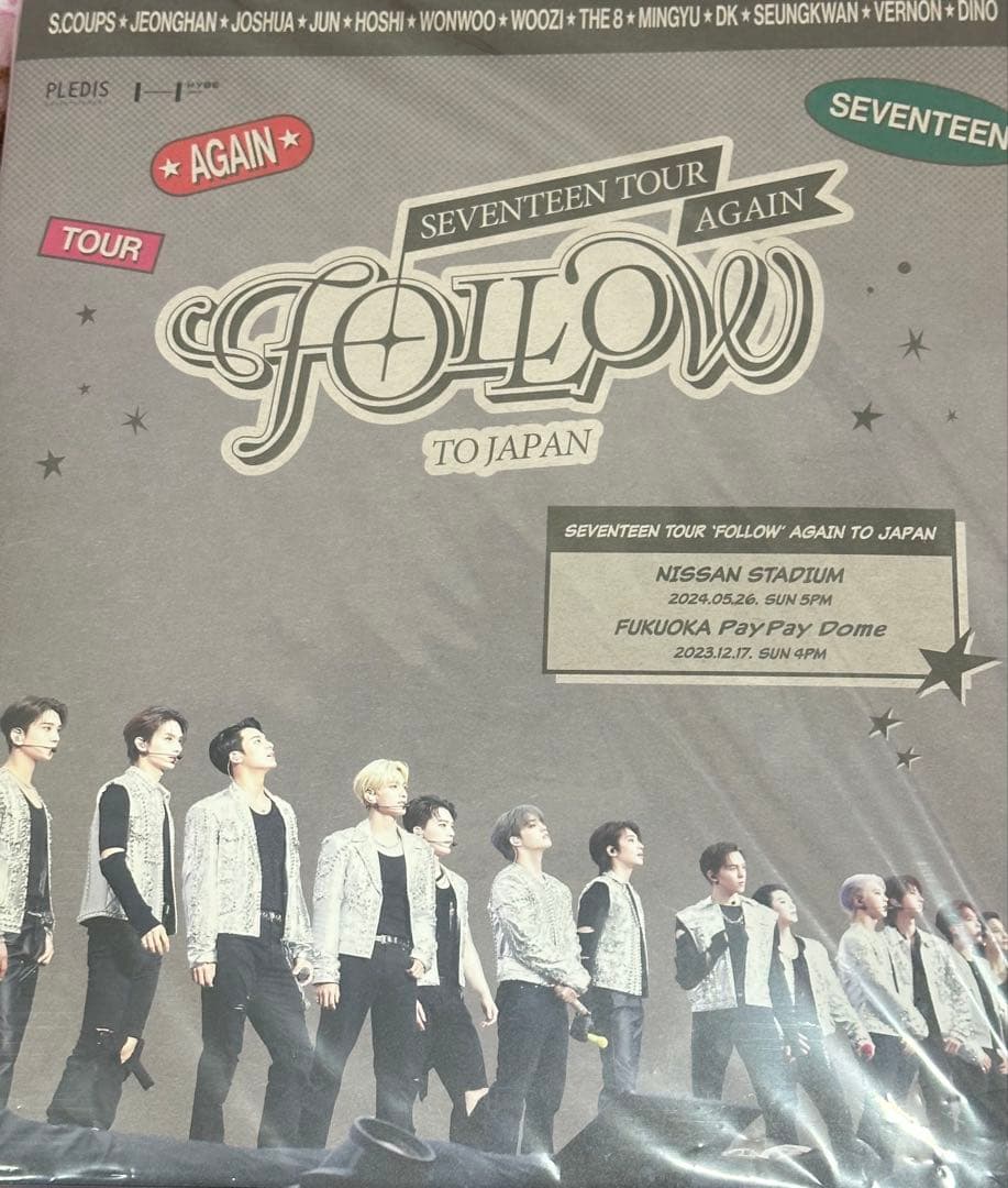 SEVENTEEN セブチ FOLLOW AGAIN TO JAPAN DVD