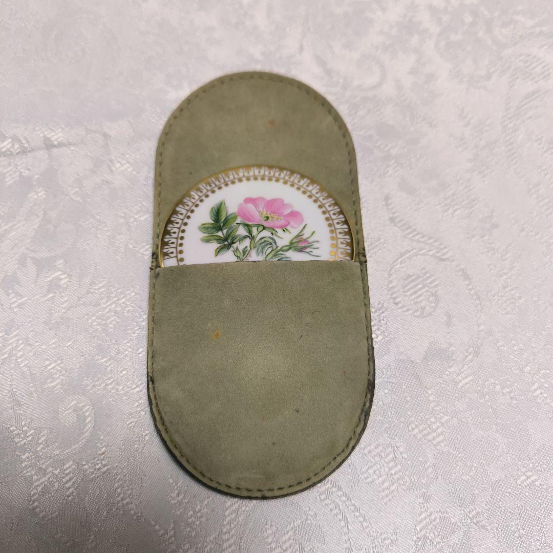 ロイヤルコペンハーゲン フローラダニカミニミラー 、 ケース付き