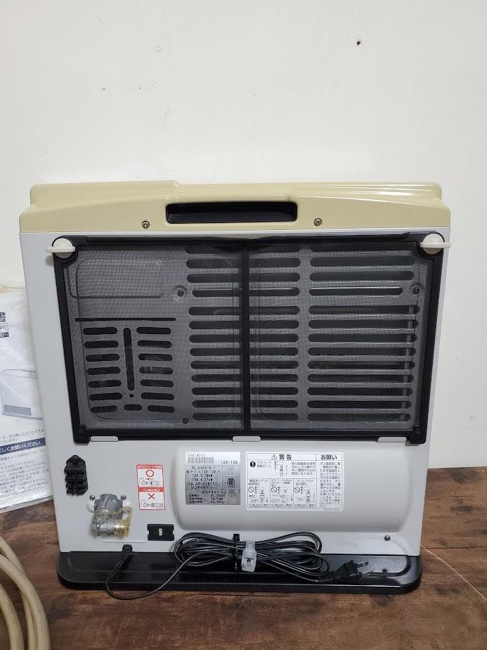 路地クール様　ガスファンヒーター 都市ガス用 RC-K4001E-1