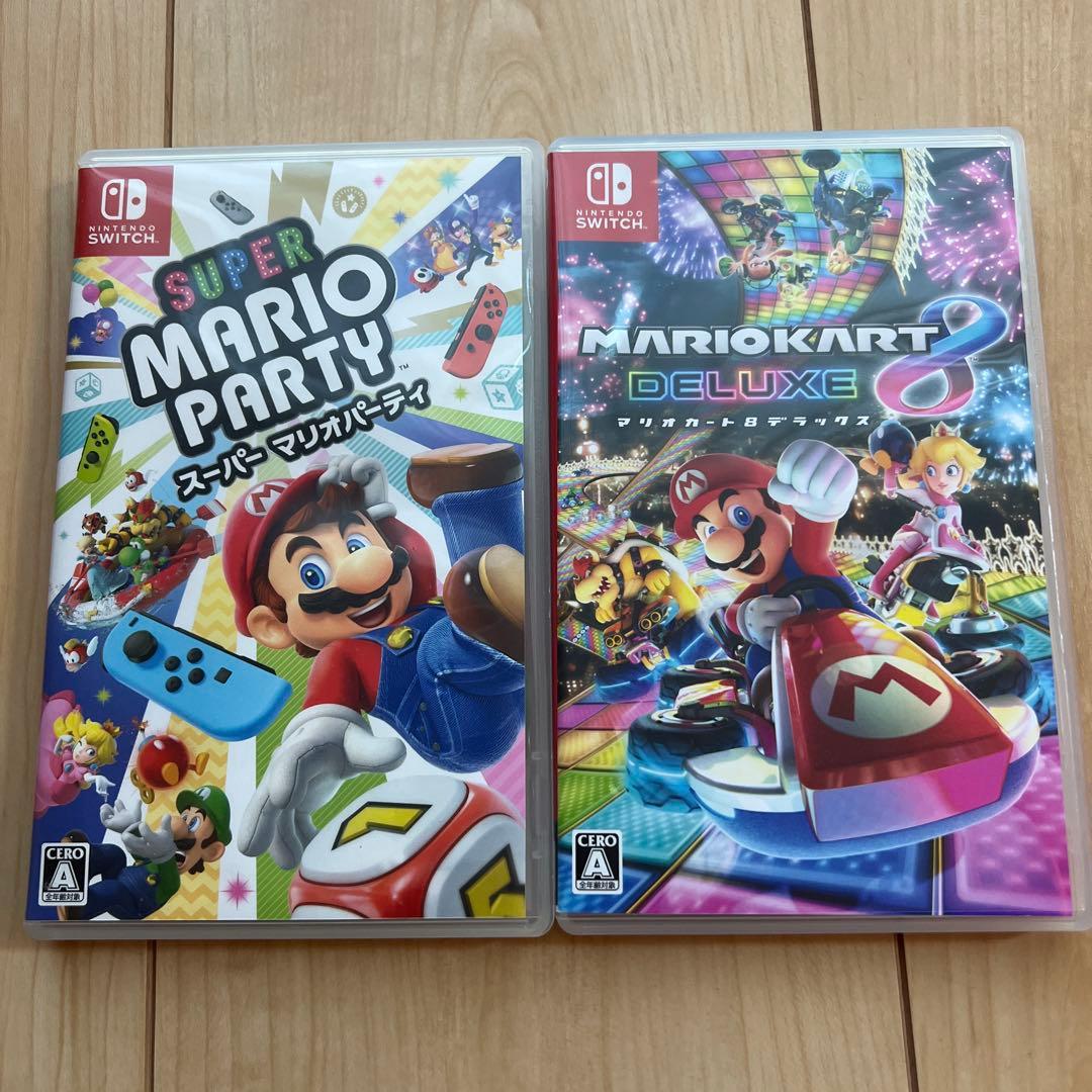 スーパーマリオパーティ & マリオカート8 デラックス セット