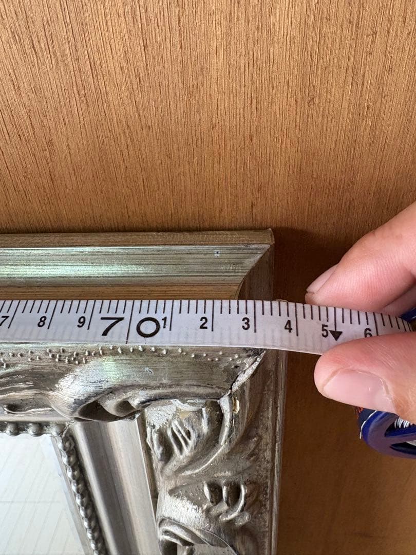 【引取限定】全身鏡 アンティーク調 ミラー 大型 ヴィンテージ バロック