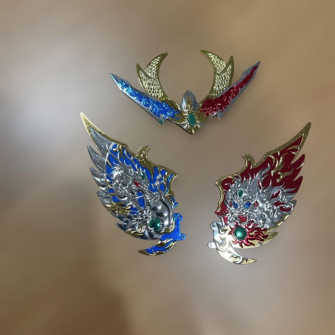 SDガンダム　輝神大将軍獅龍凰 輝羅鋼　パーツ