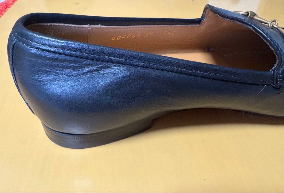 GUCCI ローファー 39ゴールドチェーン