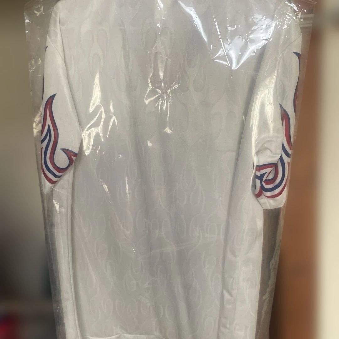 1997年日本代表ユニフォーム　アウェイ　炎