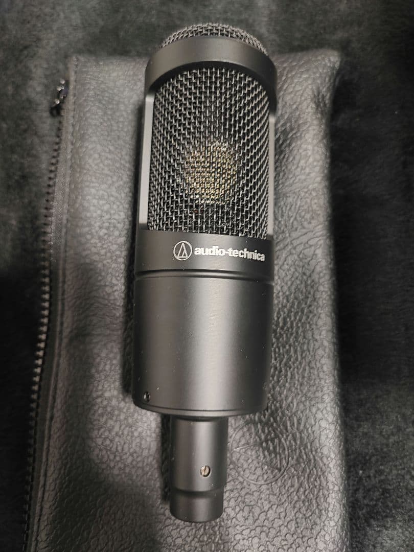 使用回数極少 audio-technica AT2035 コンデンサーマイク