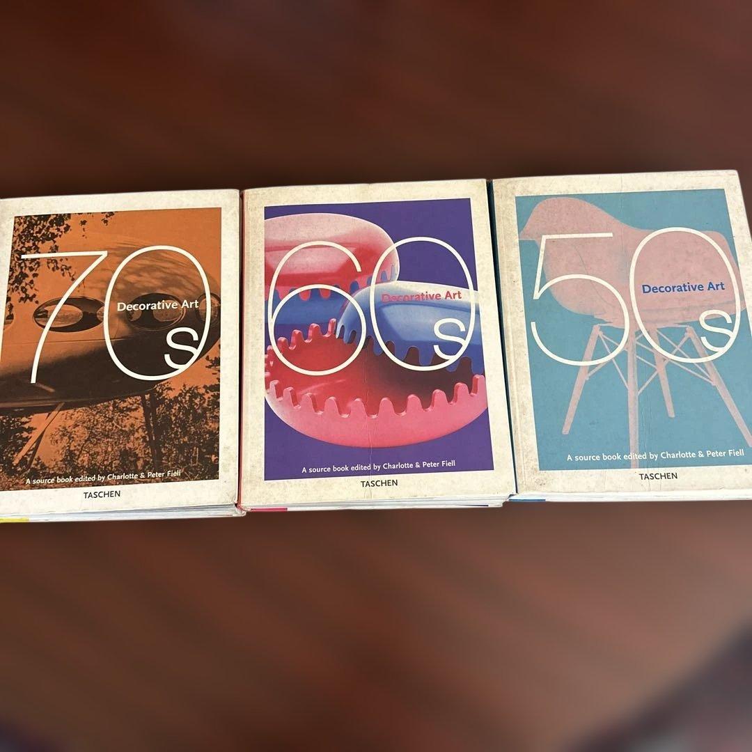 Taschen Decorative Art 50s60s70s 3冊　イームズ