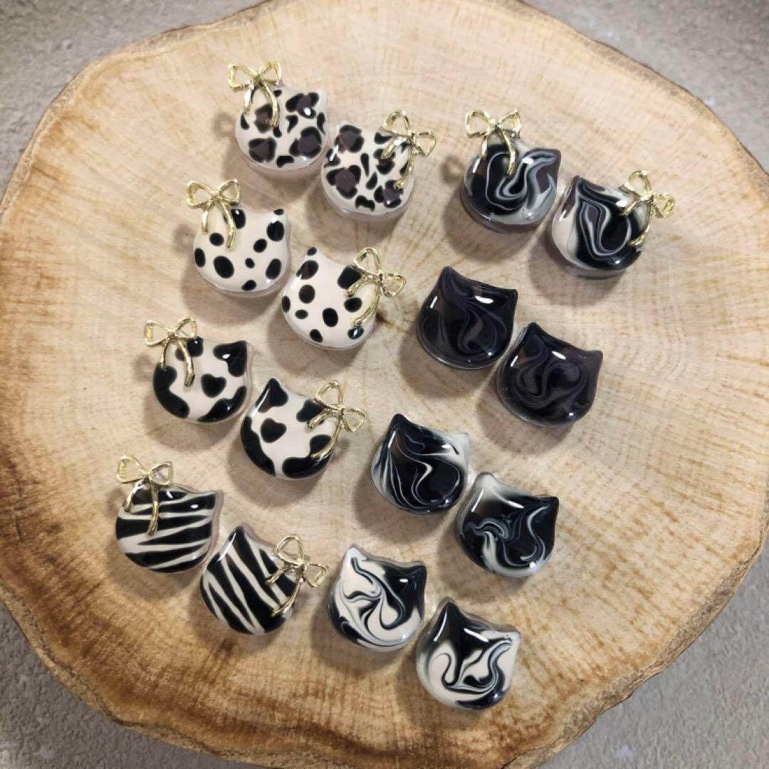 R-519 ✴︎レジンカボション6カラーஐ.*