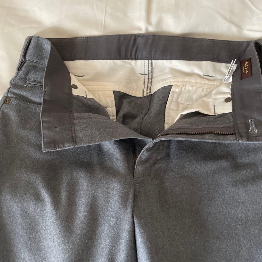 【美品】Paul Smith COLLECTION ウールパンツ　グレー　S