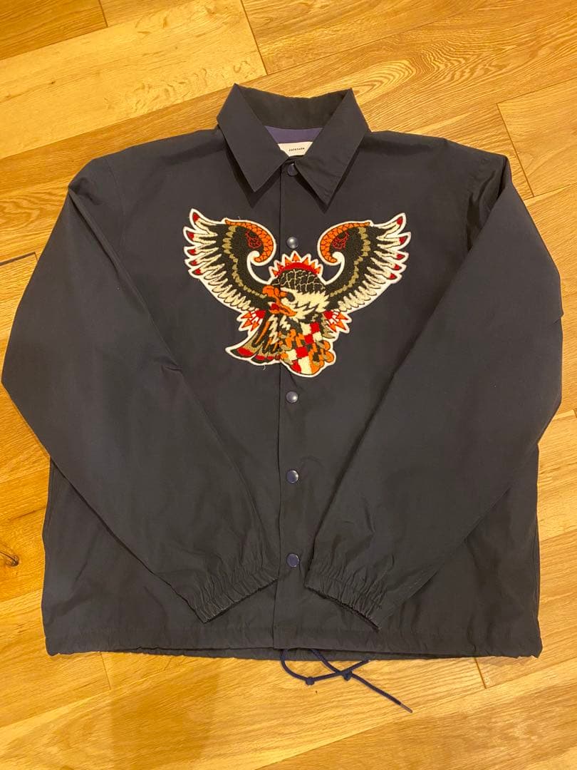 名作 希少サイズ ファセッタズム コーチジャケット イーグル