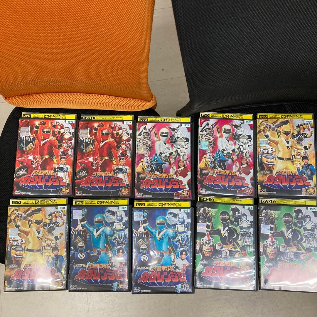 【レンタル落ち】　忍者戦隊カクレンジャー　全10巻