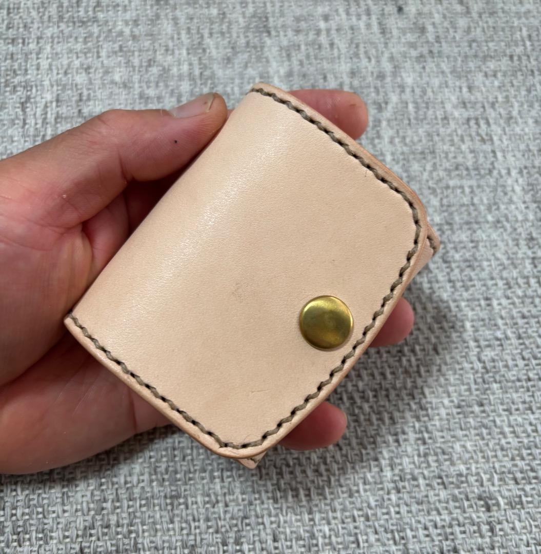 杏衣餅2025さん専用 ヌメ革お財布ショルダー&小銭入れのセット