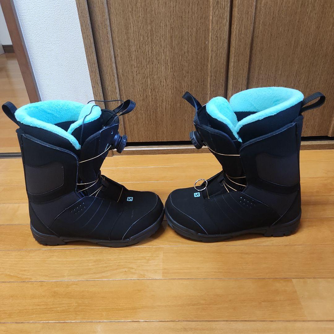 美品.SALOMON.PEARL.Boa.J.スノーボードブーツ.24.5cm